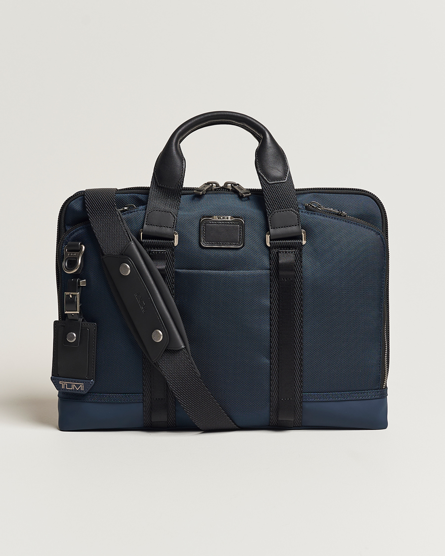 Men | Bags | TUMI | Alpha Bravo Acadamy Brief Navy