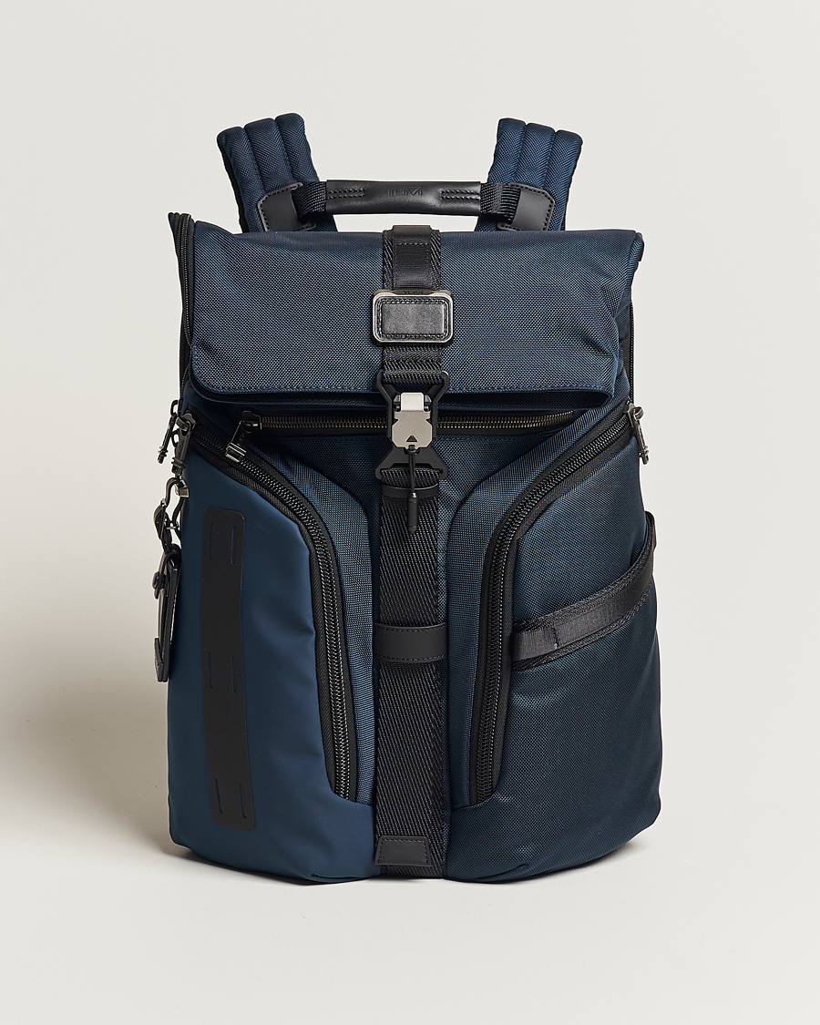 Men | Bags | TUMI | Alpha Bravo Logistics Backpack Navy