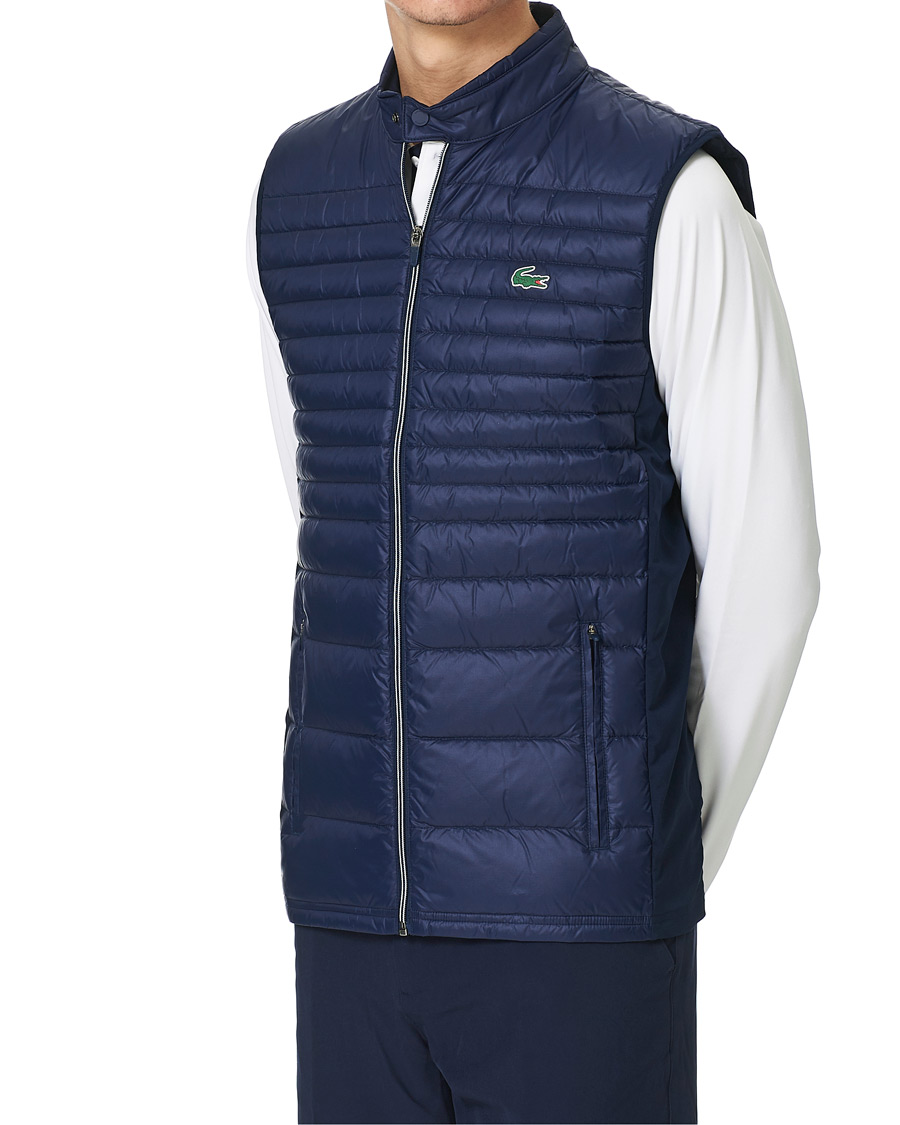 Men | Coats & Jackets | Lacoste | Light Down Vest Navy Blue
