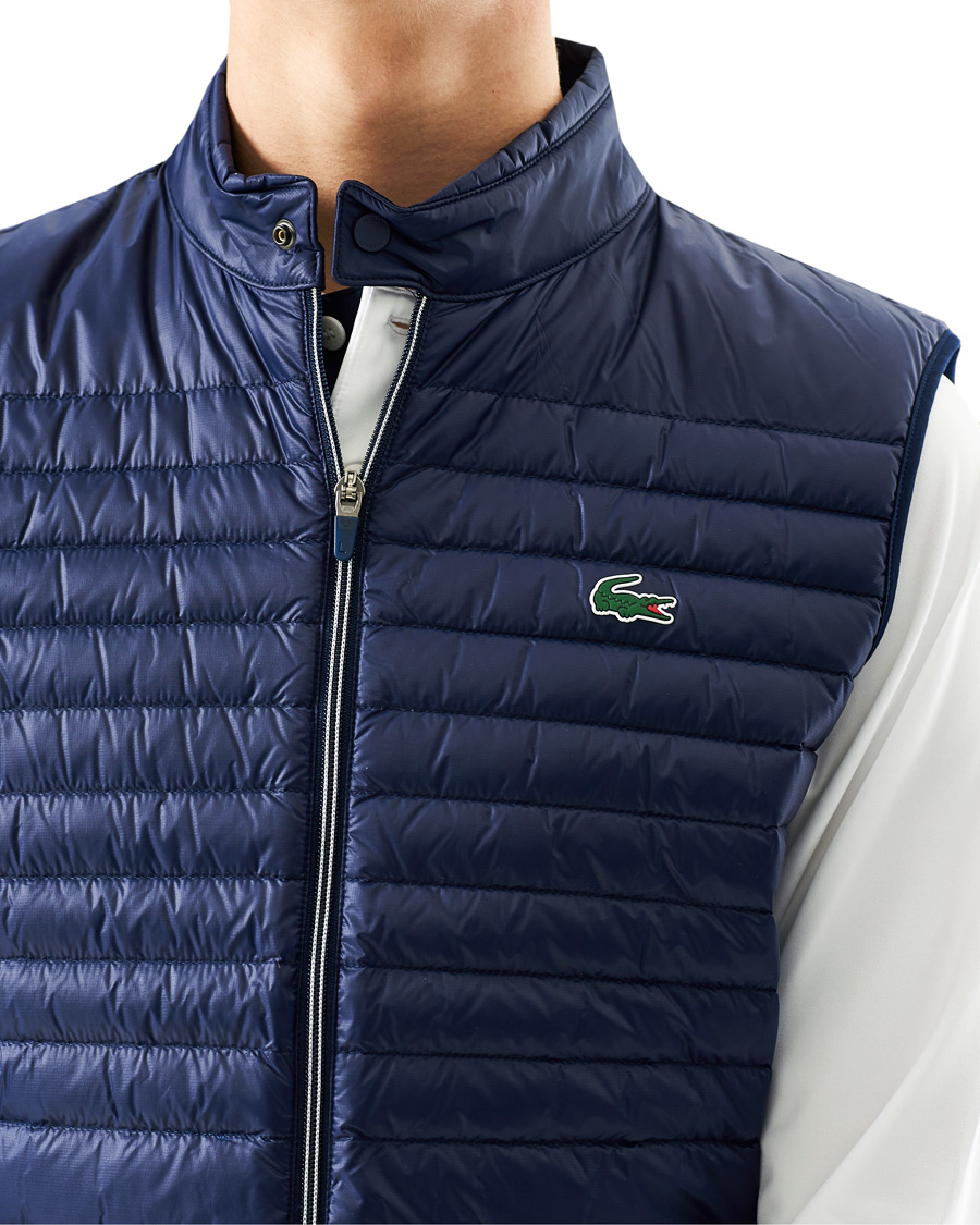 Men | Coats & Jackets | Lacoste | Light Down Vest Navy Blue