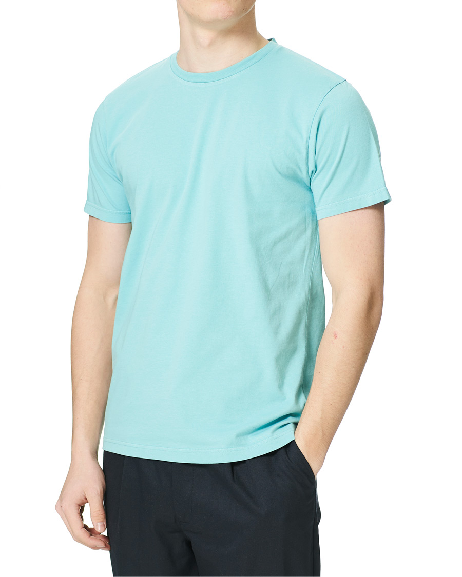 Men | T-Shirts | Colorful Standard | Classic Organic T-Shirt Teal Blue