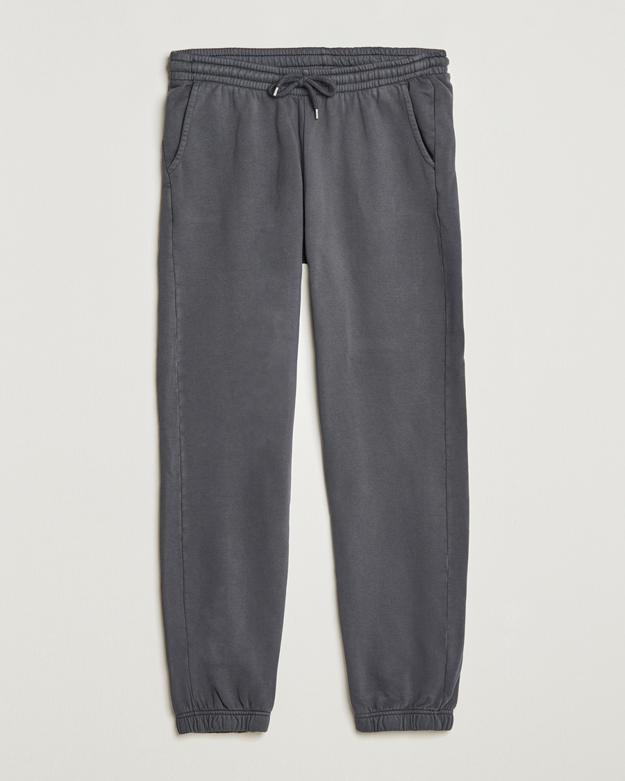 Men | Trousers | Colorful Standard | Classic Organic Sweatpants Lava Grey