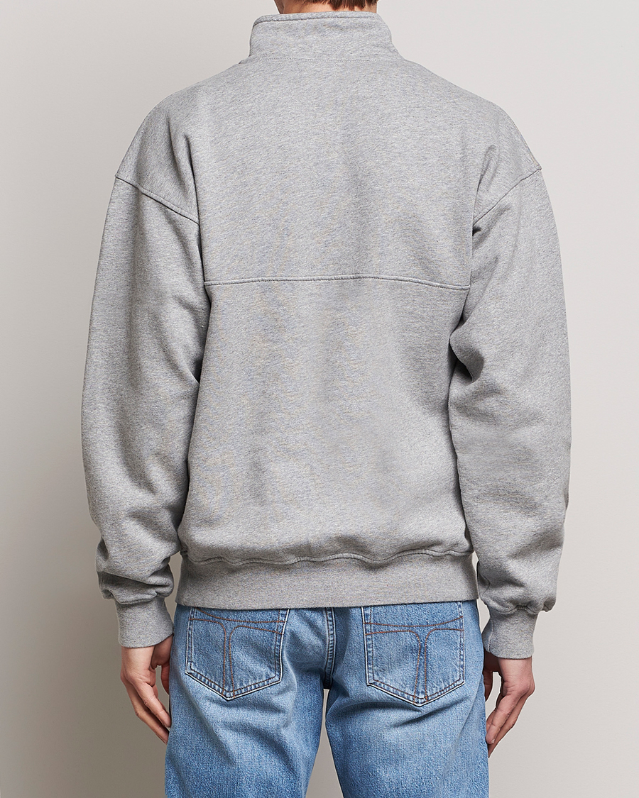 Men | Sweaters & Knitwear | Colorful Standard | Classic Organic Half-Zip Heather Grey