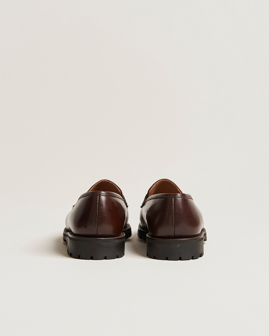 Men | Crockett & Jones x Tärnsjö Garveri Boston Vibram Cleated Sole Dk Brown Calf | Crockett & Jones x Tärnsjö Garveri | Boston Vibram Cleated Sole Dk Brown Calf