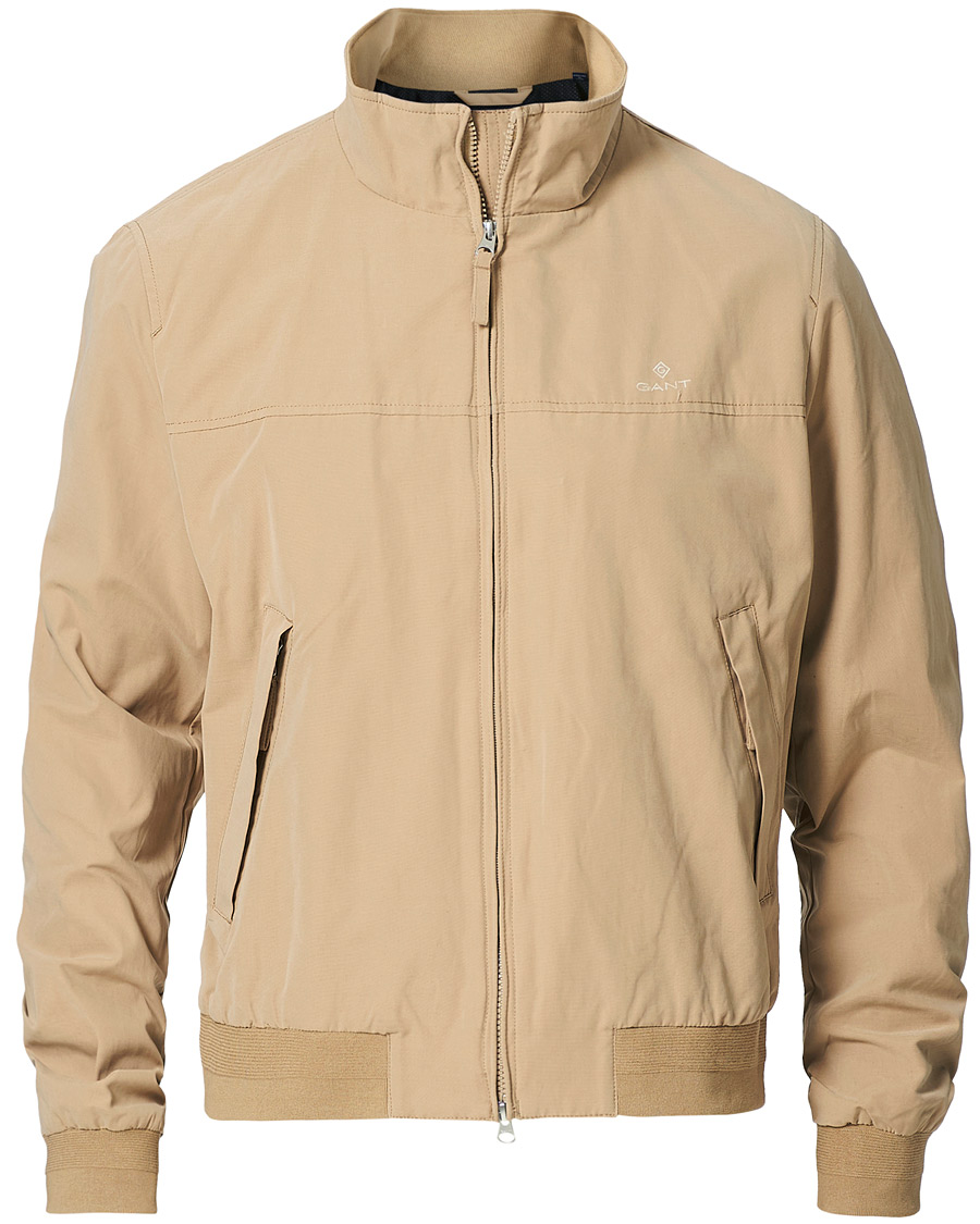 Men | Coats & Jackets | GANT | The Hampshire Jacket Dark Khaki