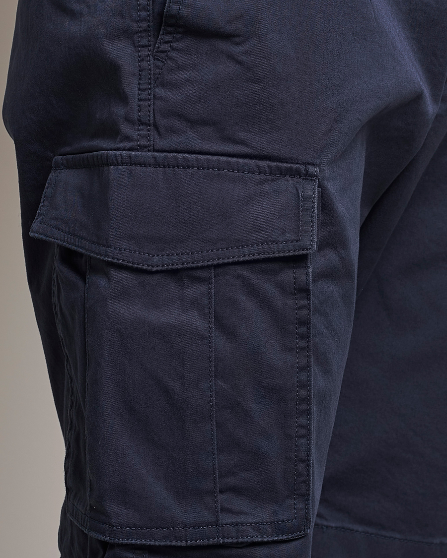 Men | Shorts | Gant | Relaxed Twill Cargoshorts Marine