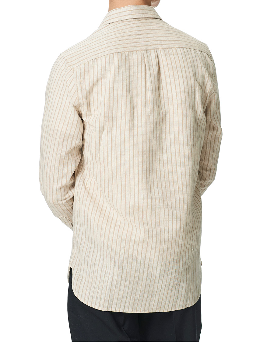 Men | Shirts | Samsøe Samsøe | Samsøe & Samsøe Liam Cotton Linen Shirt Pure Cashmere