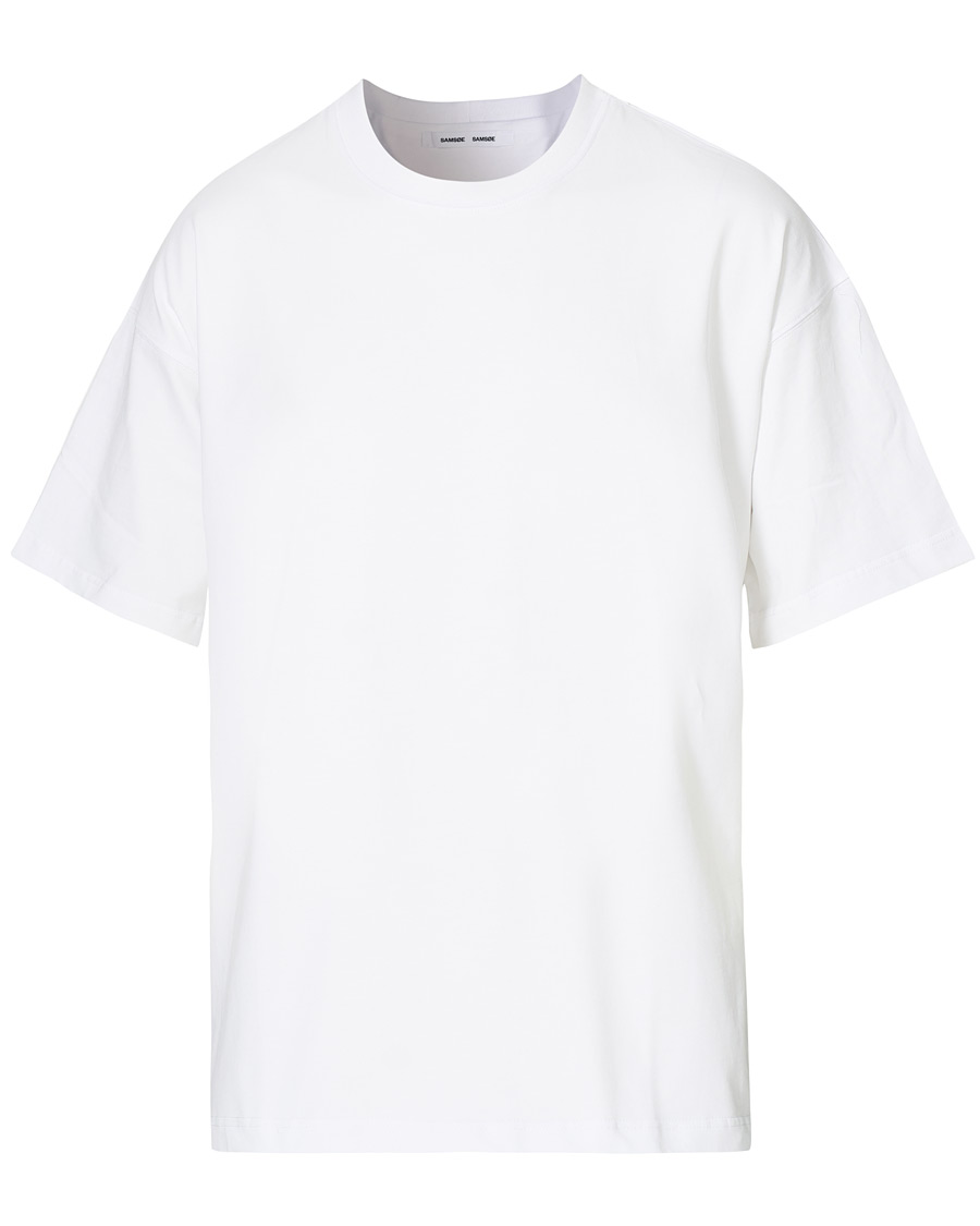 Men | T-Shirts | Samsøe Samsøe | Samsøe & Samsøe Hjalmer T-shirt White