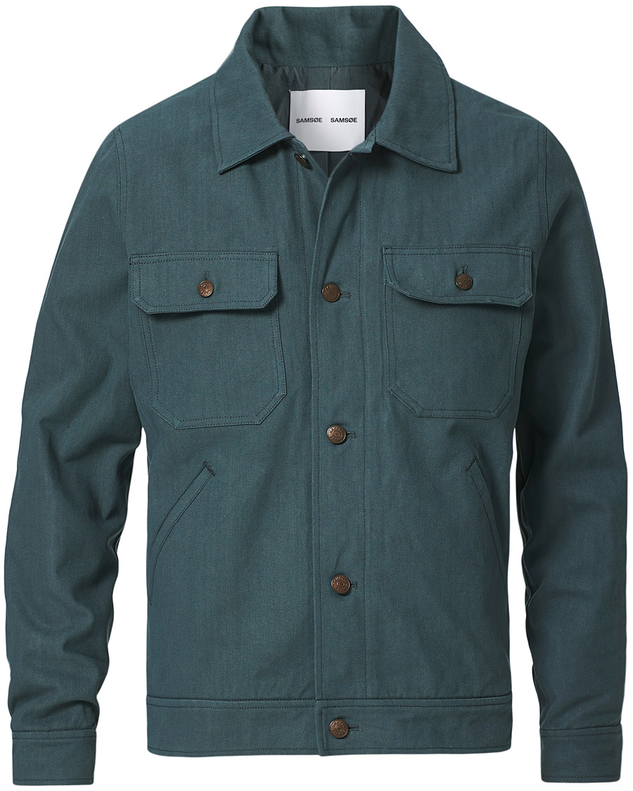 Men | Coats & Jackets | Samsøe Samsøe | Samsøe & Samsøe Volmer Organic Cotton Jacket Urban Chic
