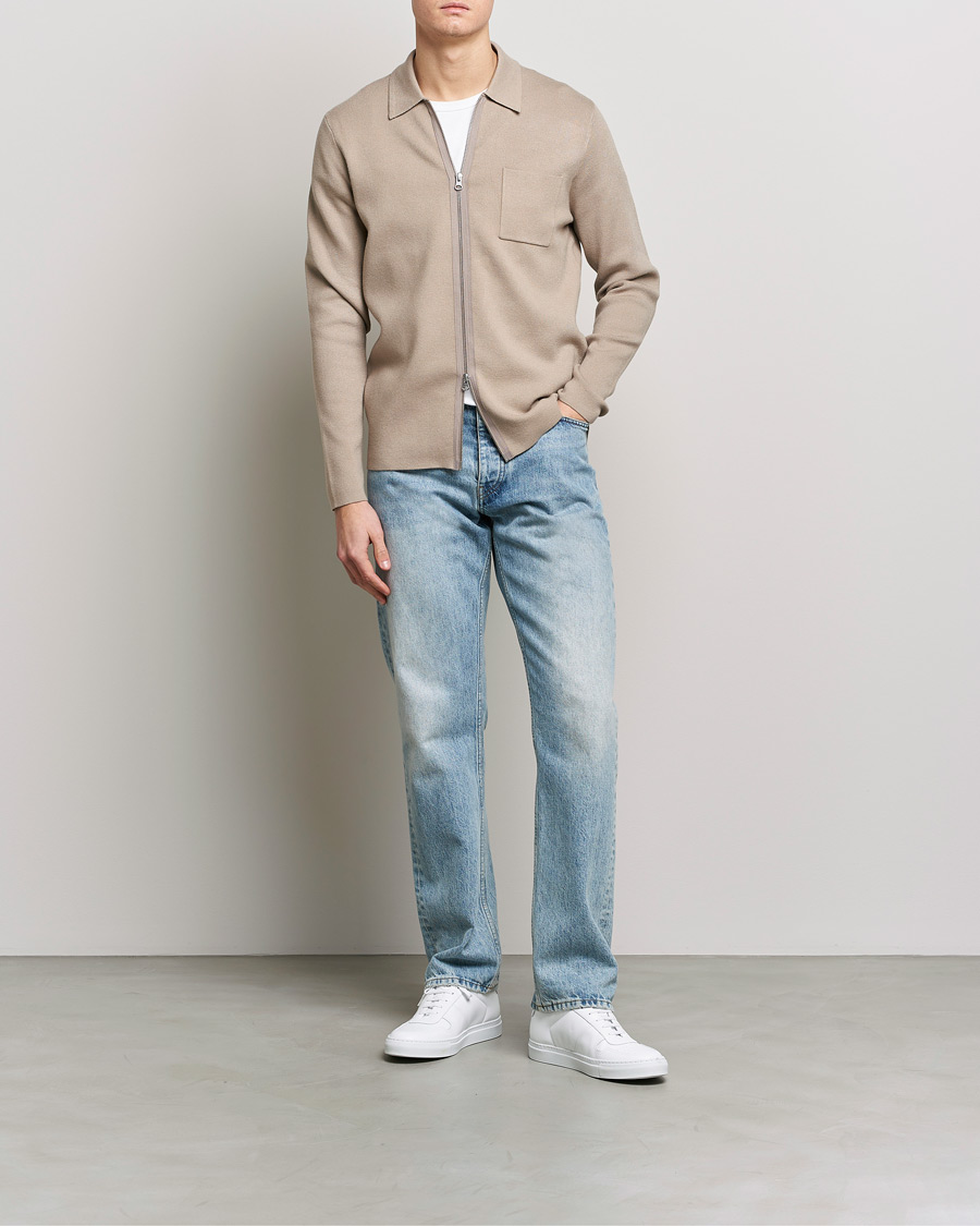 Men | Sweaters & Knitwear | Samsøe Samsøe | Guna Full Zip Pure Cashmere