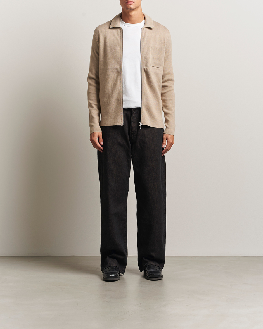 Men | Sweaters & Knitwear | Samsøe Samsøe | Guna Full Zip Pure Cashmere