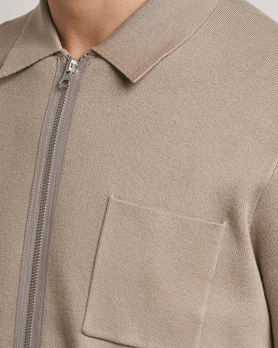 Men | Sweaters & Knitwear | Samsøe Samsøe | Guna Full Zip Pure Cashmere