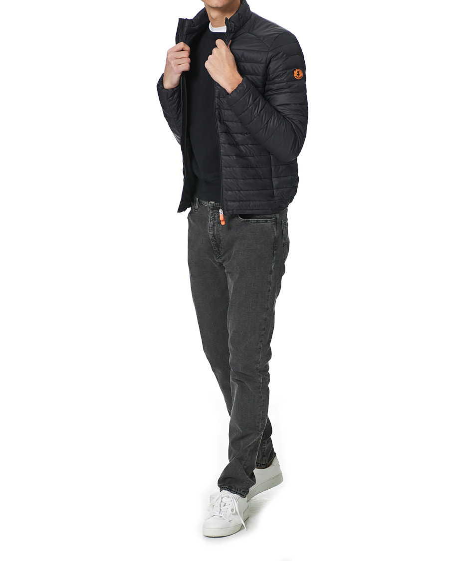 Men | Coats & Jackets | Save The Duck | Alexander Lightweight Padded Jacket Black