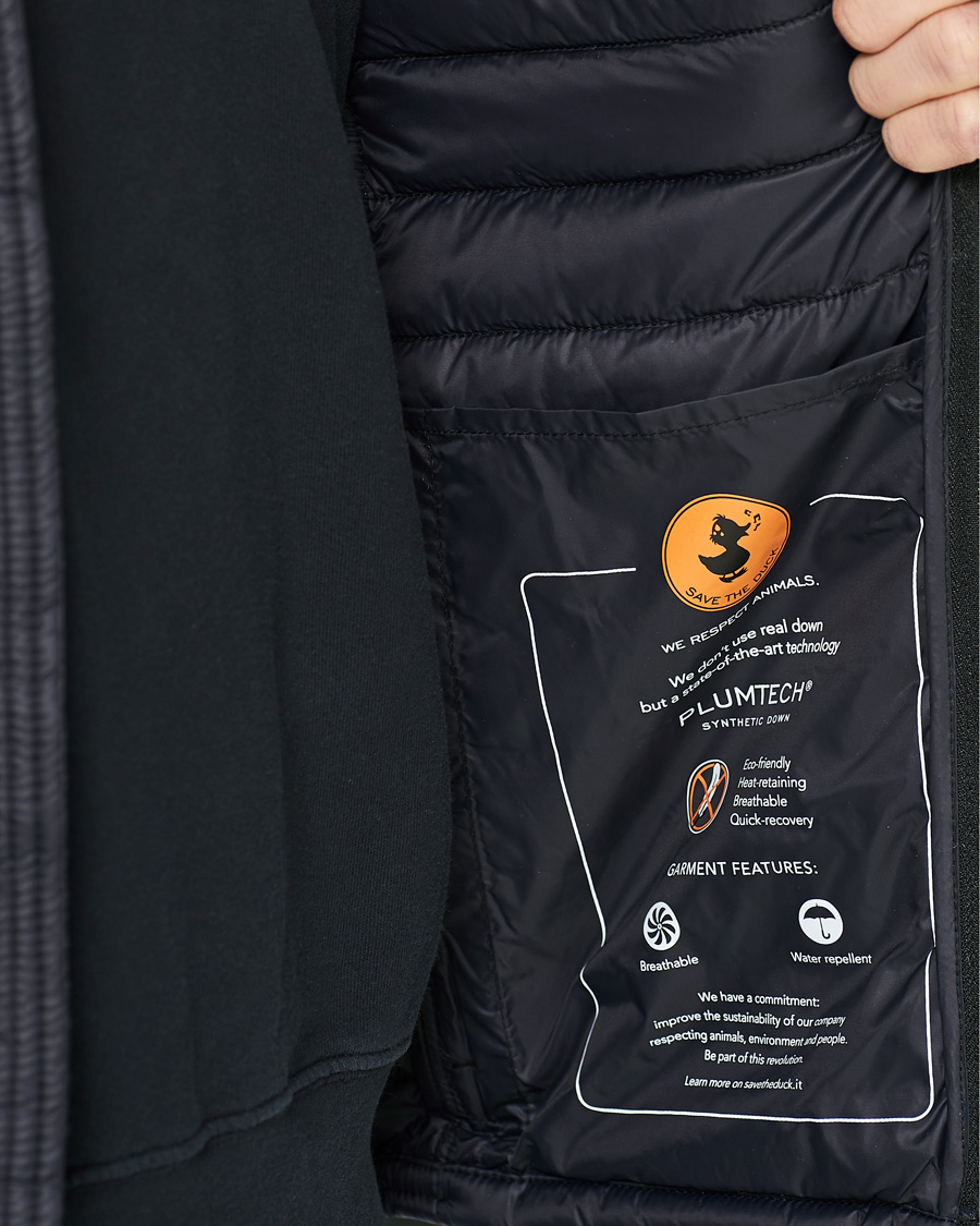 Men | Coats & Jackets | Save The Duck | Alexander Lightweight Padded Jacket Black