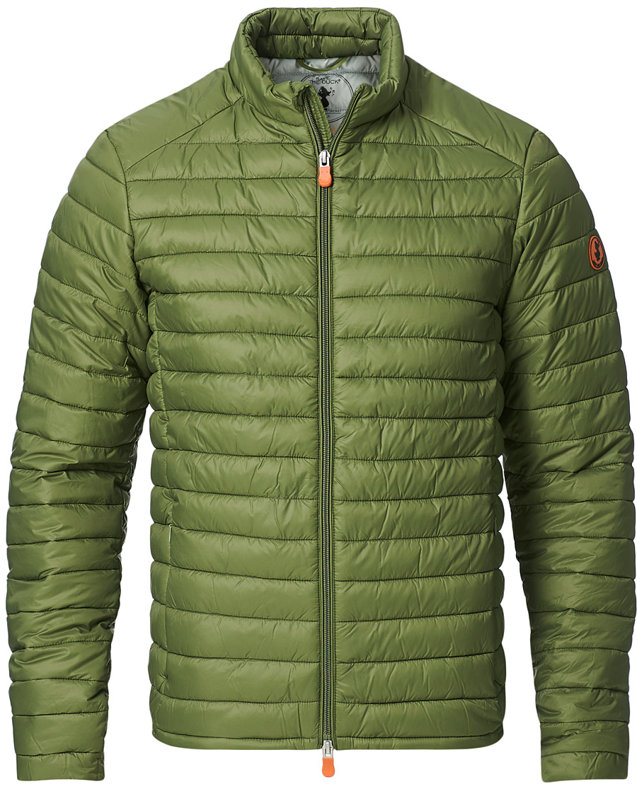 Men | Coats & Jackets | Save The Duck | Alexander Lightweight Padded Jacket Cactus Green