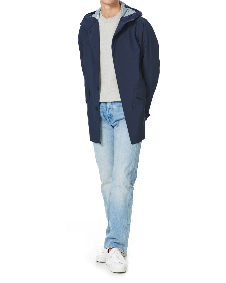 Men | Coats & Jackets | Save The Duck | Mackintosh Co-Lab John Coat Navy Blue