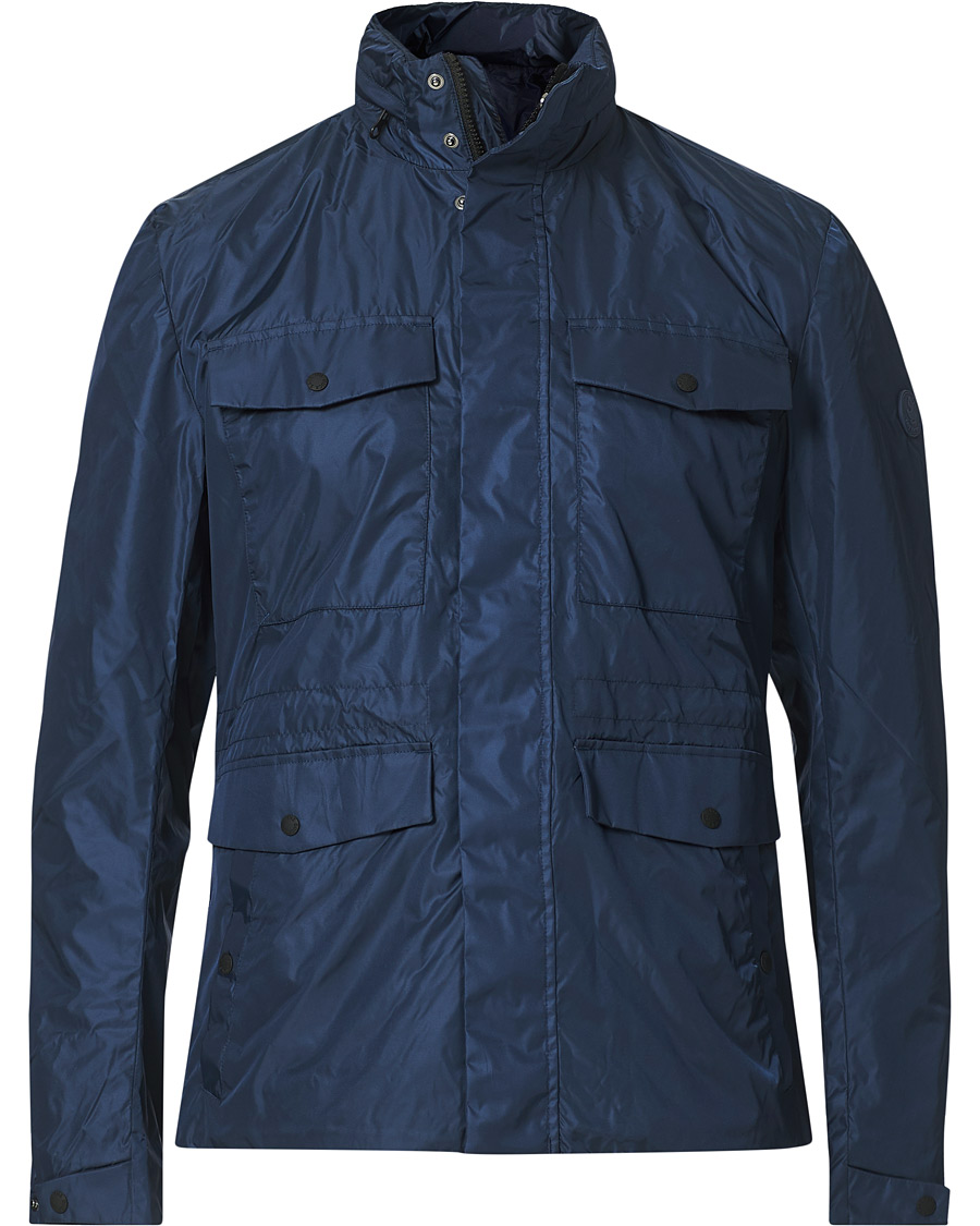 Men | Coats & Jackets | Save The Duck | Sun Nylon Field Jacket Navy Blue