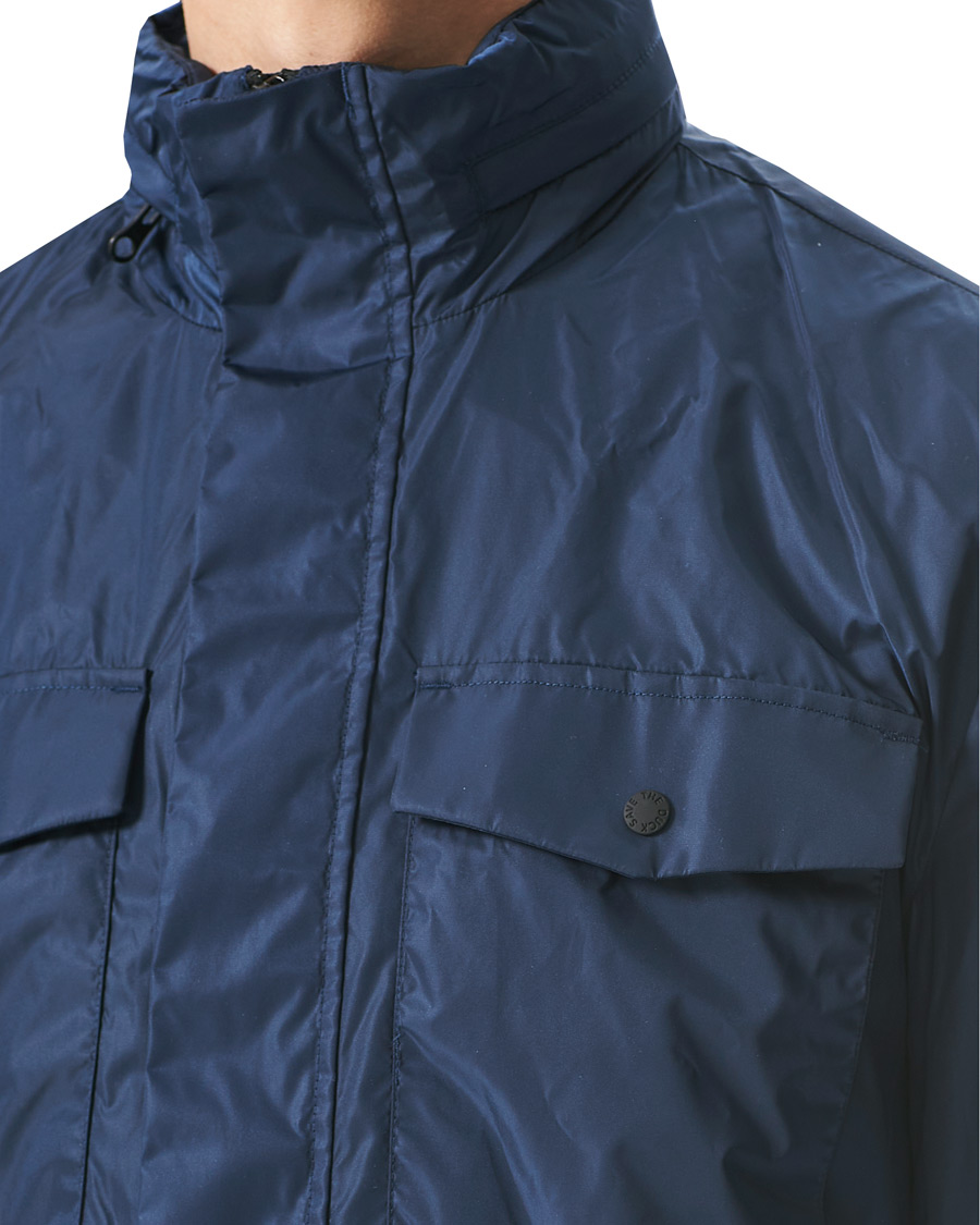 Men | Coats & Jackets | Save The Duck | Sun Nylon Field Jacket Navy Blue