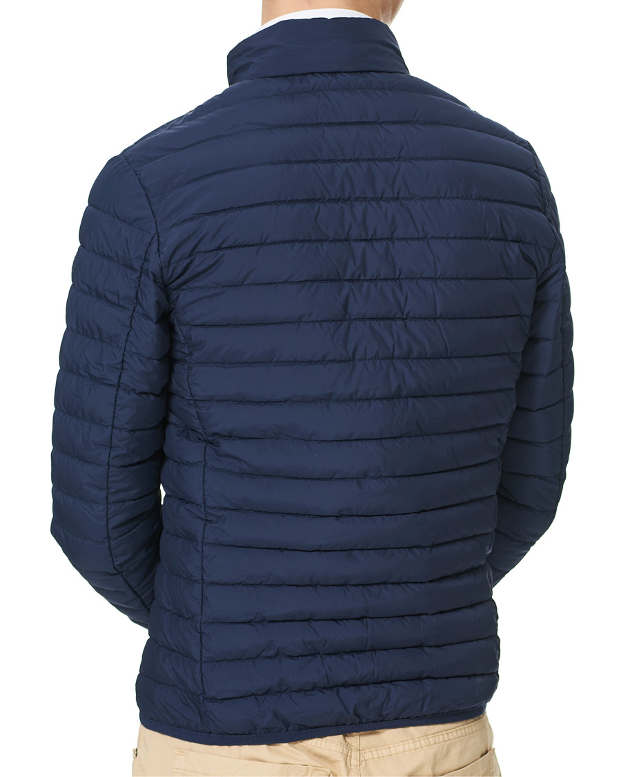 Men | Coats & Jackets | Save The Duck | Lewis Lightweight Matt Padded Jacket Navy Blue