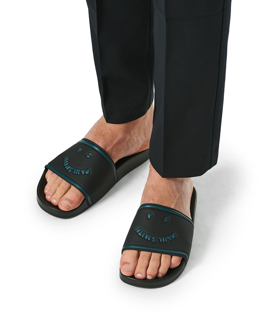Men | PS Paul Smith Summit Slides Black | PS Paul Smith | Summit Slides Black
