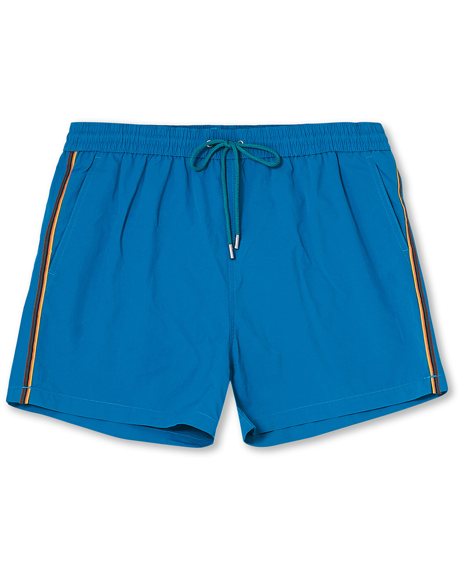 Men | Swimwear | PS Paul Smith | Plain Stripe Shorts Green
