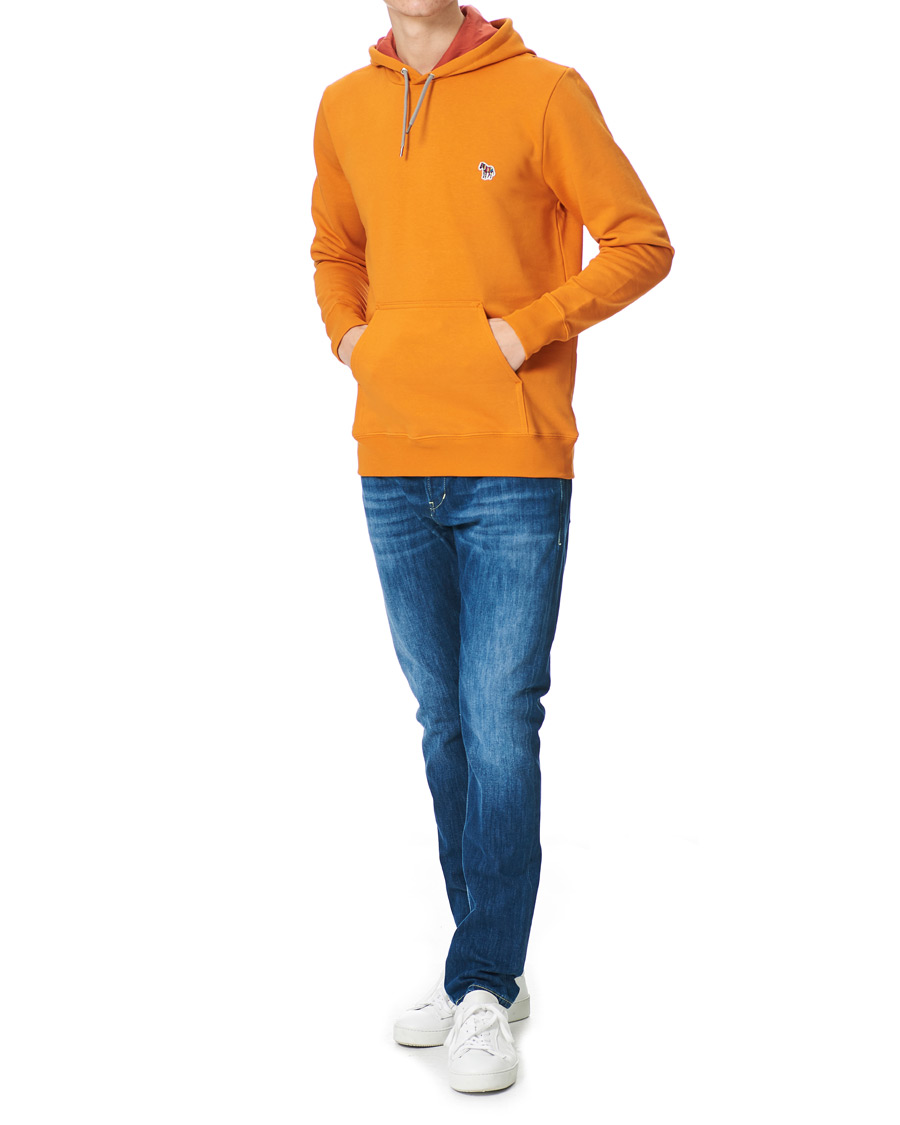 Men | Sweaters & Knitwear | PS Paul Smith | Organic Cotton Hoodie Orange