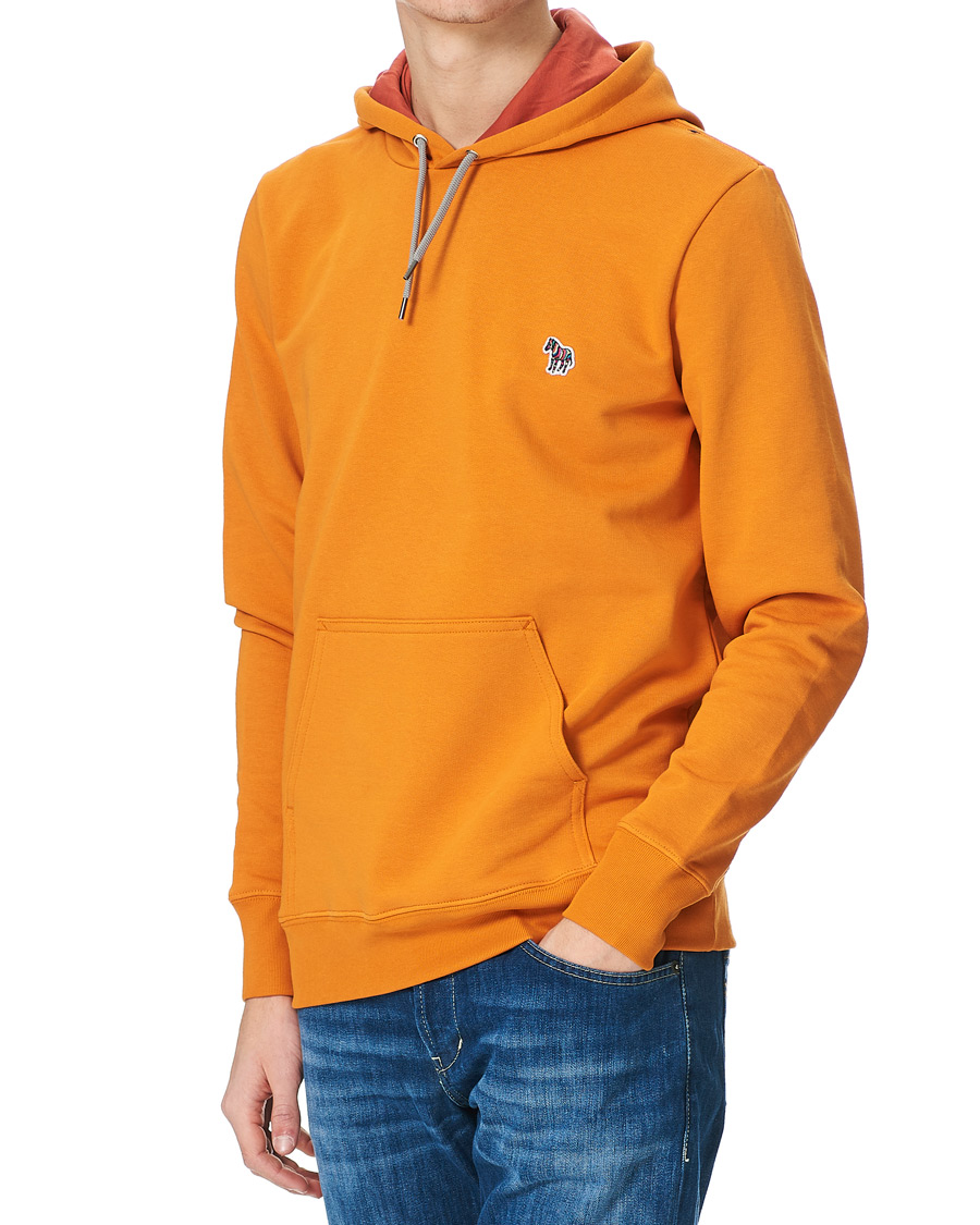 Men | Sweaters & Knitwear | PS Paul Smith | Organic Cotton Hoodie Orange