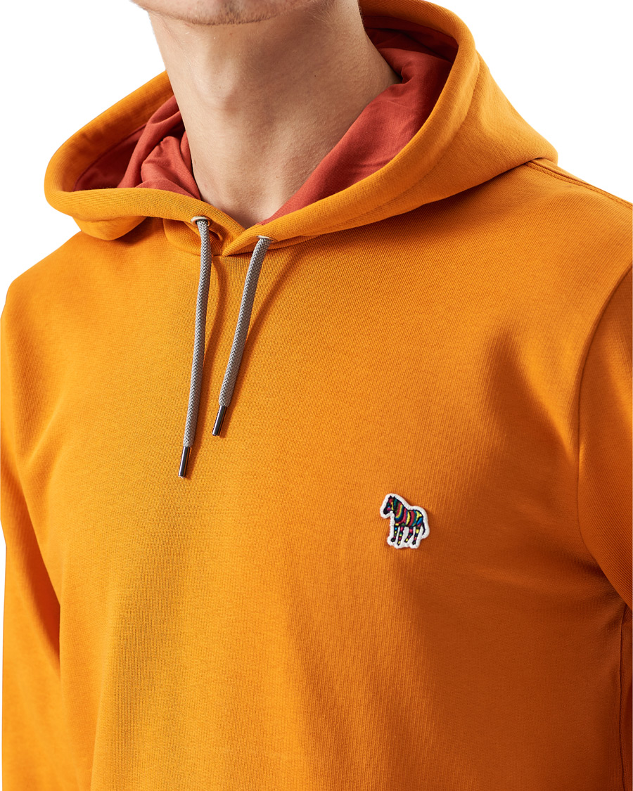 Men | Sweaters & Knitwear | PS Paul Smith | Organic Cotton Hoodie Orange
