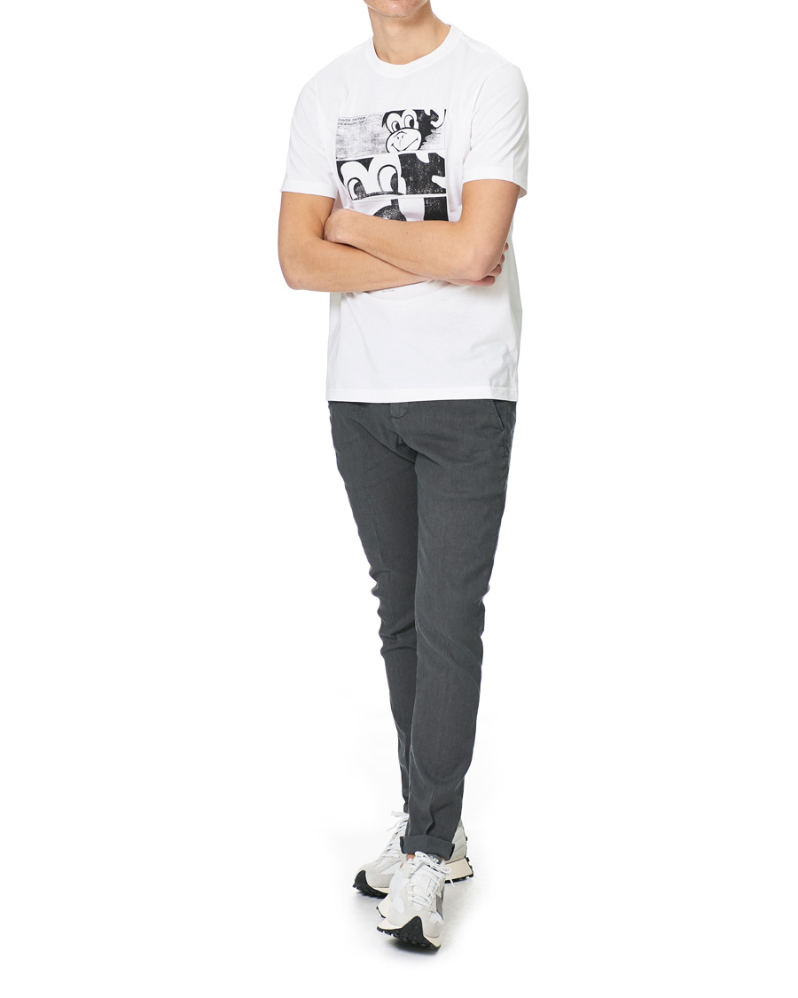 Men | T-Shirts | PS Paul Smith | Monkey Regular Fit T-Shirt White