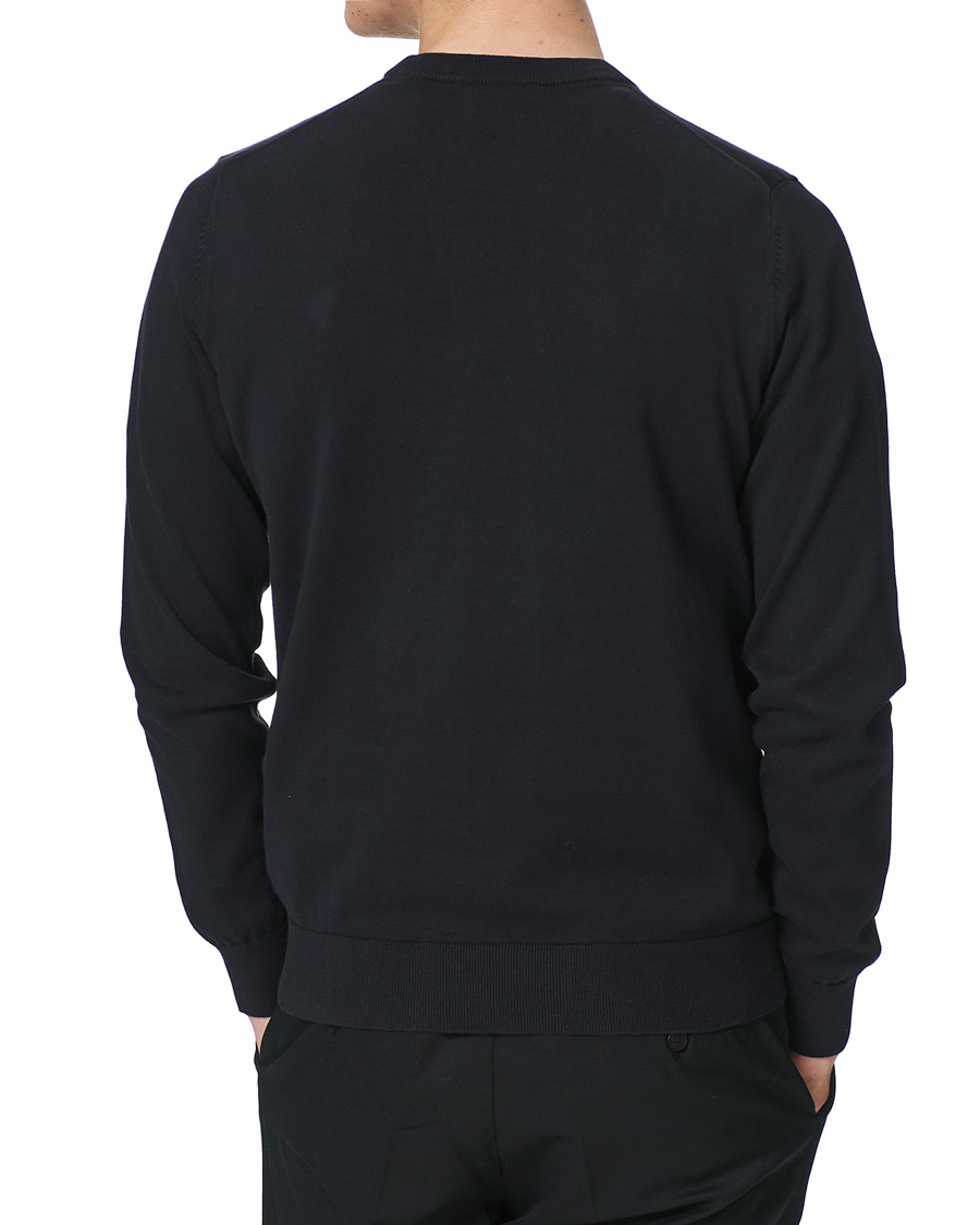Men | Sweaters & Knitwear | PS Paul Smith | Zebra Crew Neck Pullover Black