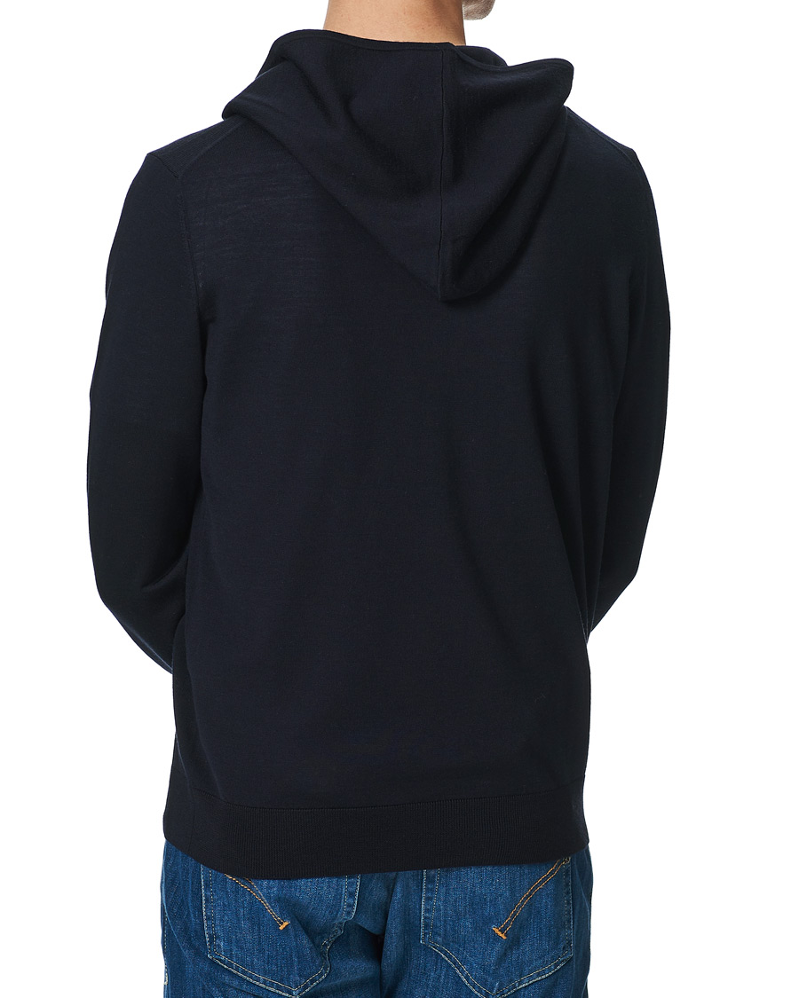 Men | Sweaters & Knitwear | Paul Smith | Zip Hoodie Navy