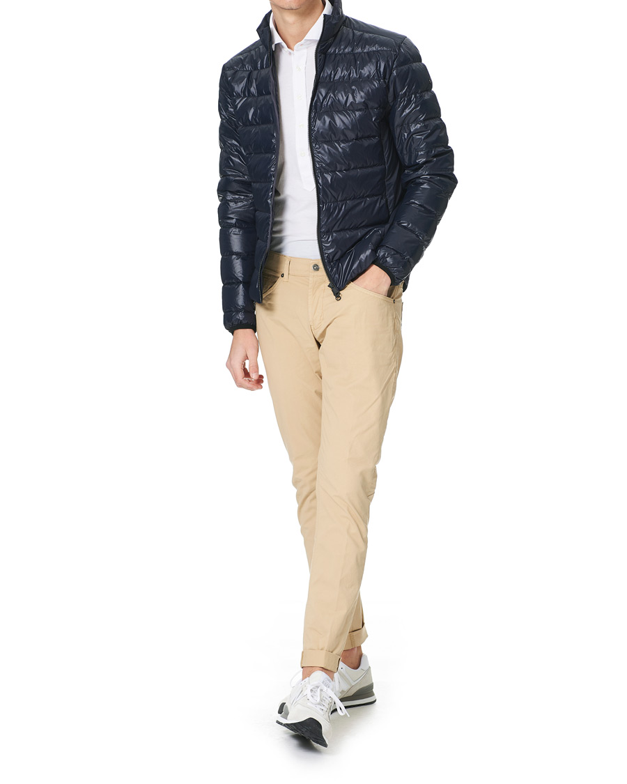 Men | Coats & Jackets | Scandinavian Edition | Met Lightweight Padded Jacket Midnight Blue
