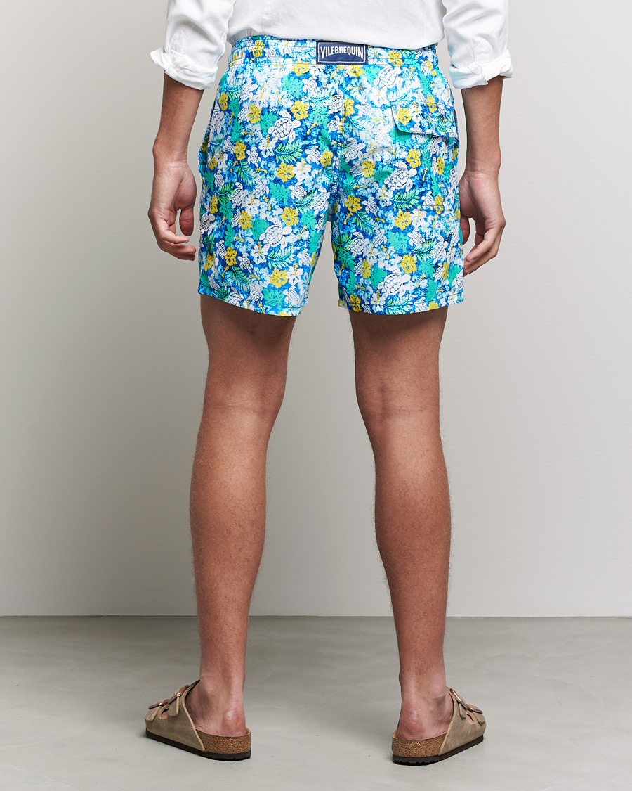 Men | Swimwear | Vilebrequin | Moorea Swim Shorts Blue Lazuli