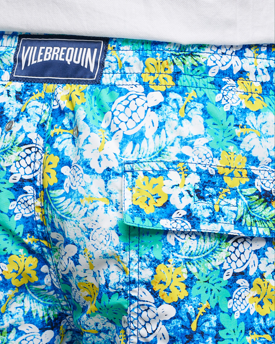Men | Swimwear | Vilebrequin | Moorea Swim Shorts Blue Lazuli