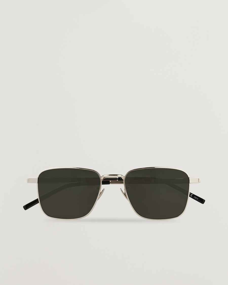Men | Saint Laurent SL 529 Sunglasses Silver/Grey | Saint Laurent | SL 529 Sunglasses Silver/Grey