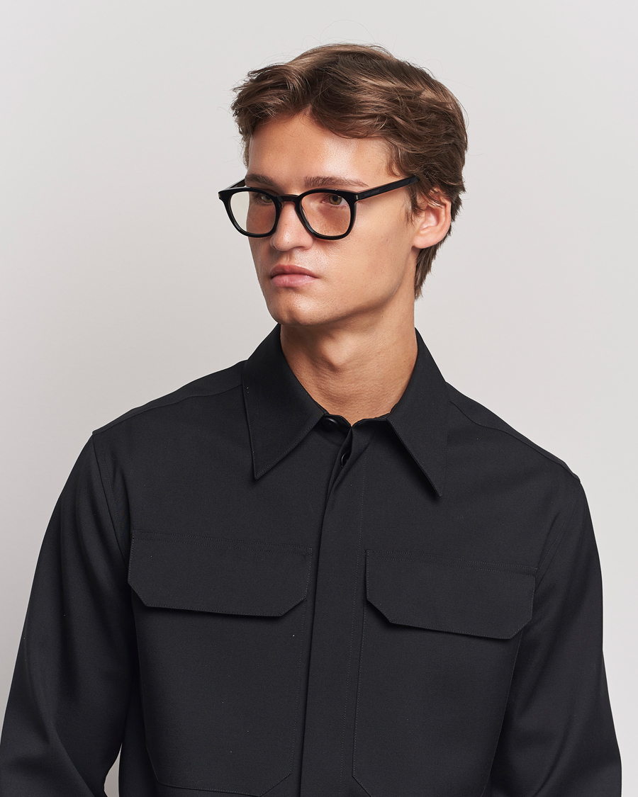 Men | Sunglasses | Saint Laurent | SL28 Photochromic Sunglasses Black/Transparent