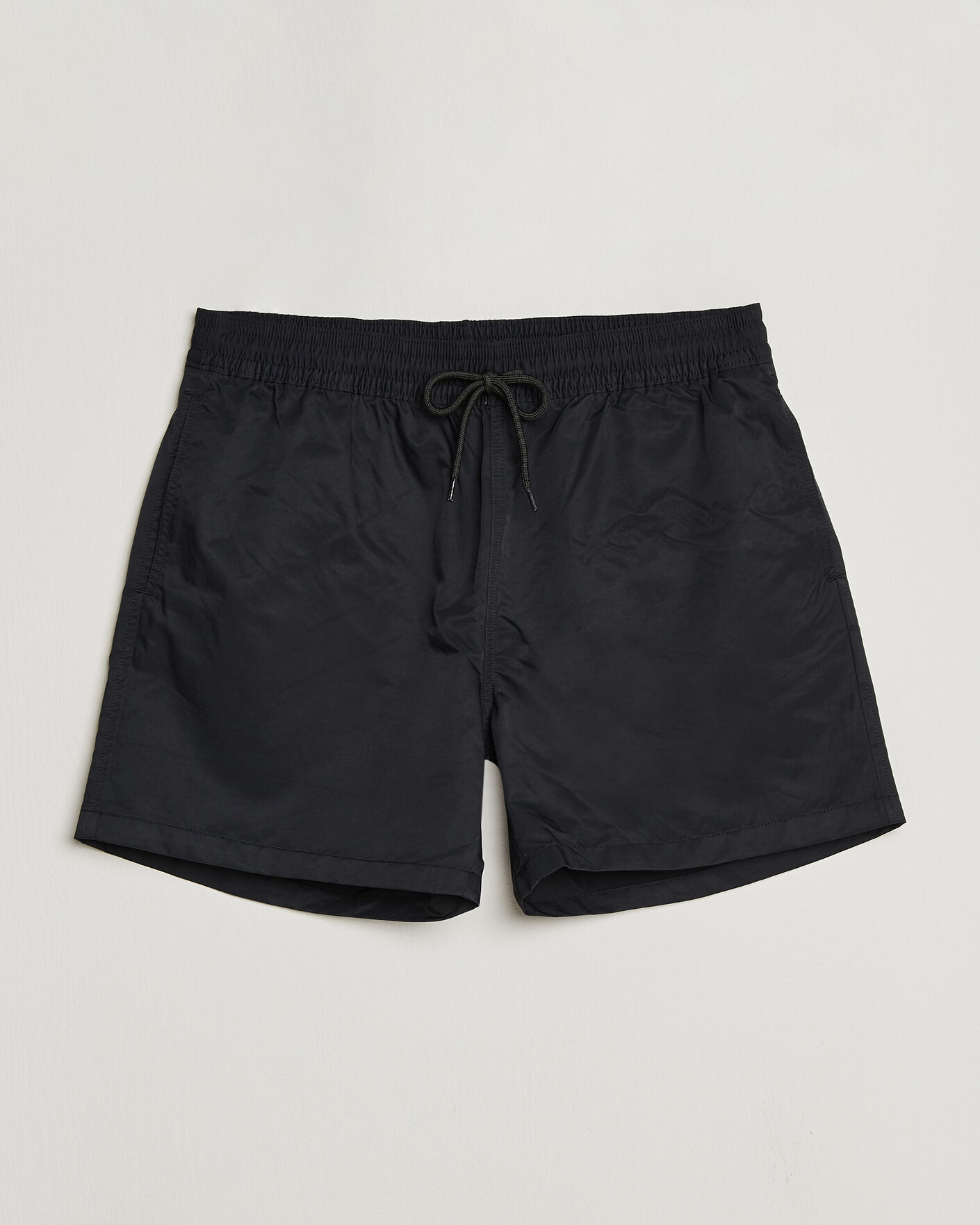 Men | Swimwear | Colorful Standard | Classic Organic Swim Shorts Deep Black