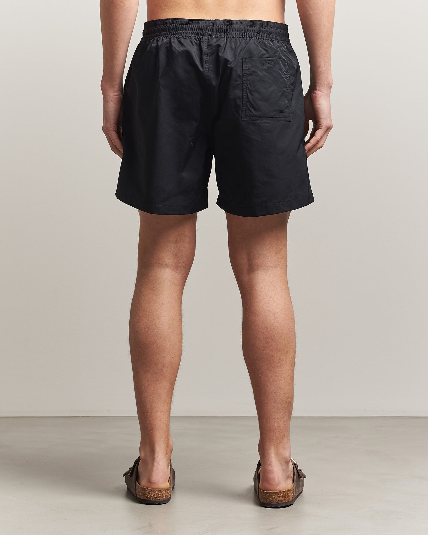 Men | Swimwear | Colorful Standard | Classic Organic Swim Shorts Deep Black