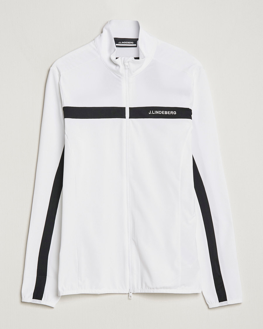 Men | Sweaters & Knitwear | J.Lindeberg | Jarvis Mid Layer Jacket White