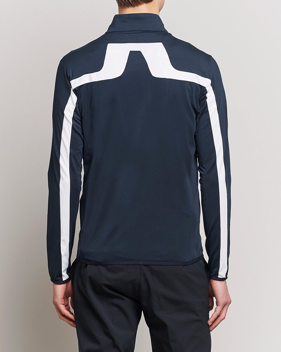 Men | Sweaters & Knitwear | J.Lindeberg | Jarvis Mid Layer Jacket Navy
