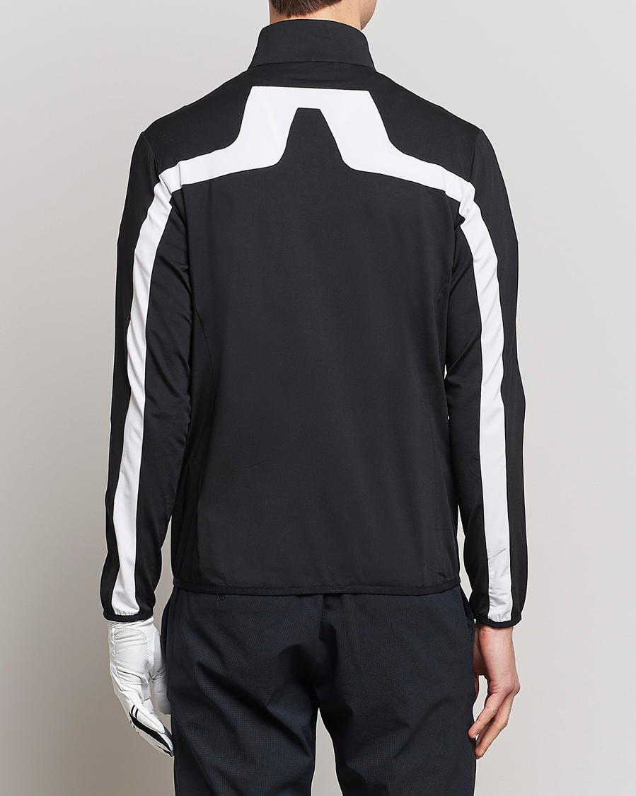 Men | Sweaters & Knitwear | J.Lindeberg | Jarvis Mid Layer Jacket Black