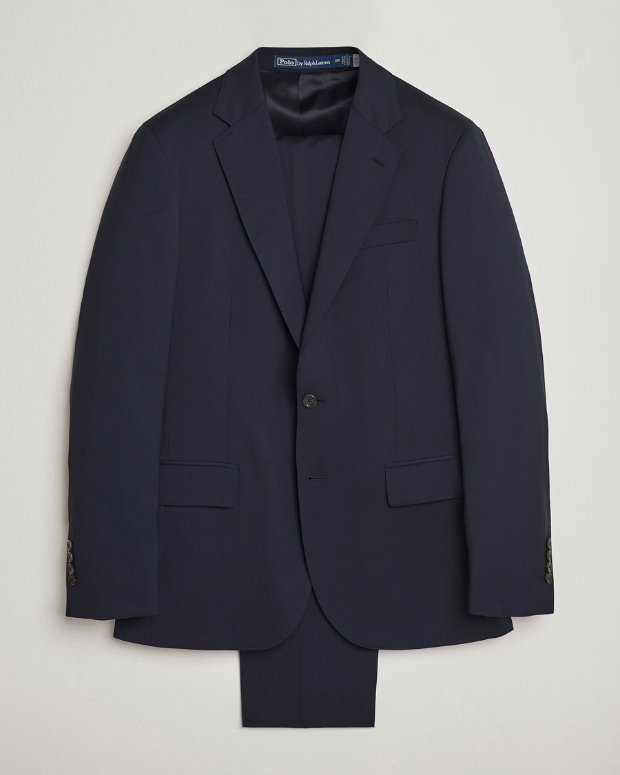Men | Suits | Polo Ralph Lauren | Classic Wool Twill Suit Classic Navy