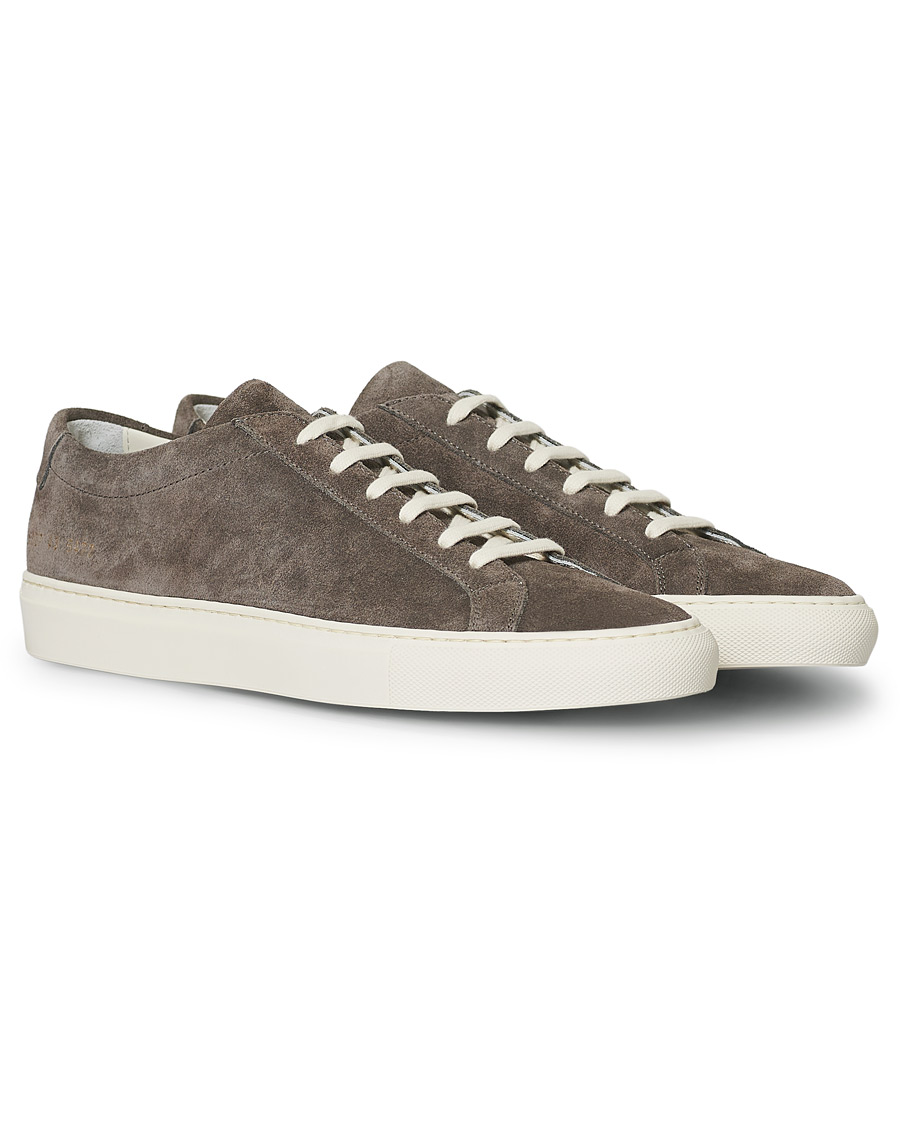 Men | Common Projects Achilles Low Suede Sneaker Dark Grey | Common Projects | Achilles Low Suede Sneaker Dark Grey