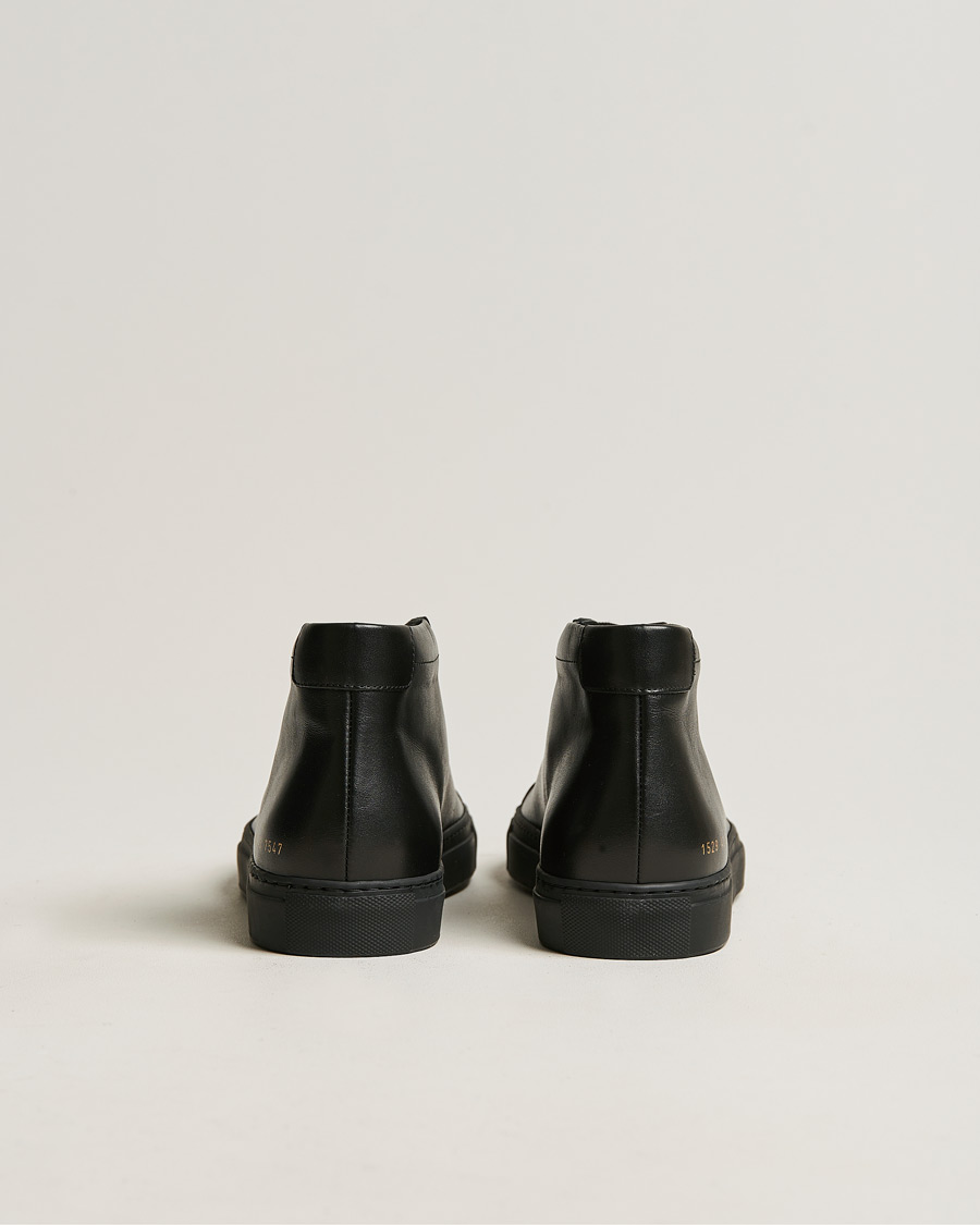 Men | Common Projects Original Achilles Leather High Sneaker Black | Common Projects | Original Achilles Leather High Sneaker Black