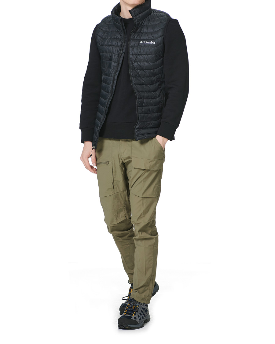 Men | Coats & Jackets | Columbia | Powder Pass Lightweight Padded Vest Black