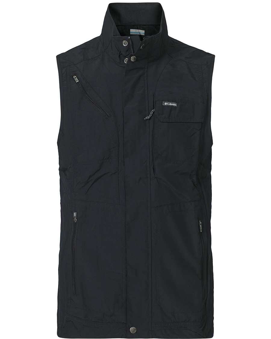 Men | Coats & Jackets | Columbia | Silver Ridge II Ripstop Vest Black