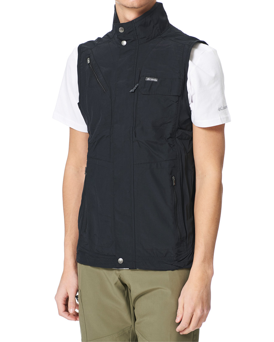 Men | Coats & Jackets | Columbia | Silver Ridge II Ripstop Vest Black
