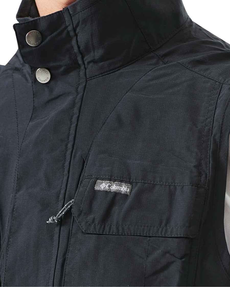 Men | Coats & Jackets | Columbia | Silver Ridge II Ripstop Vest Black