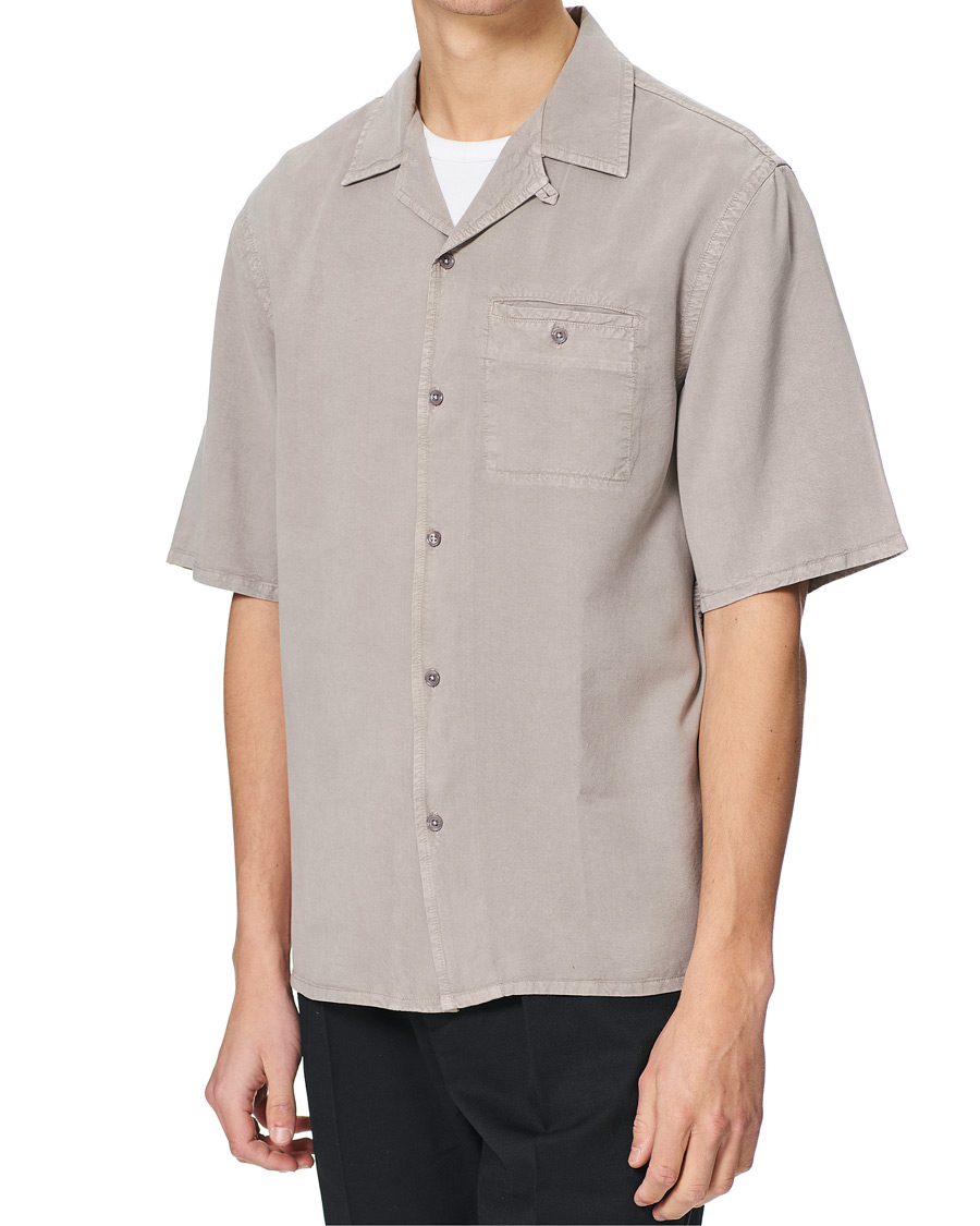 Men | Shirts | Filippa K | Charlie Tencel Shirt Light Taupe