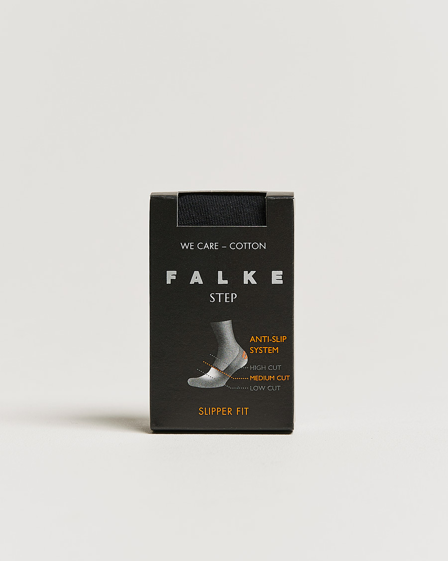 Men | Underwear & Socks | Falke | Step In Box Loafer Sock Black